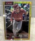 Topps 2021 Series 1 Mike Trout Gold Parallel #350 /399 Angels MLB Card