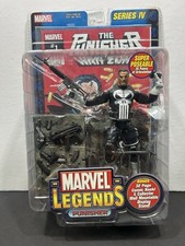 NIB Marvel Legends Toybiz Series 4 Punisher Frank Castle WITH WARZONE  1 COMIC
