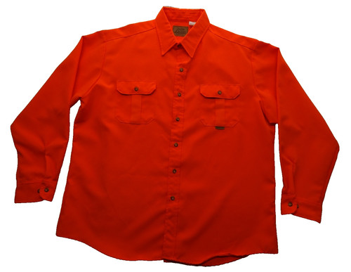 Ruddy Duck XXL Hunting Apparel Co Sportsman Safety Blaze Button-Down Shirt USA
