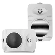 Pyle Bluetooth Indoor Outdoor Speakers 5.62 lbs - 300W 2-Way Full Range