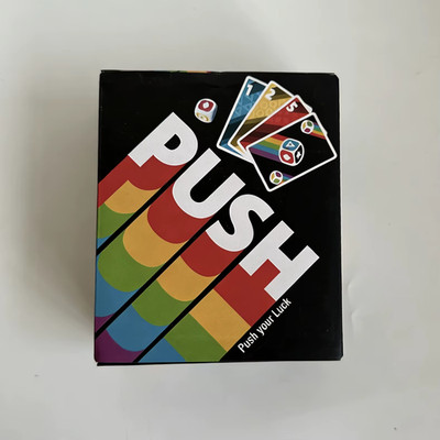 Push Card Game Family Strategy Board Game Adults Teens 2 6 Players Age 8 Plus