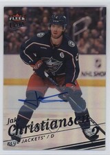2025-26 Upper Deck Fleer Ultra Rainbow Foil Jake Christiansen #71 Auto 1h4a