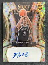 Noah Clowney 2023-24 Panini Select Rookie Signatures Disco Prizm Auto RC #RS-CLW