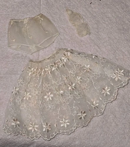 Vintage Barbie #921 Floral Petticoat Lingerie Set Mattel 1959