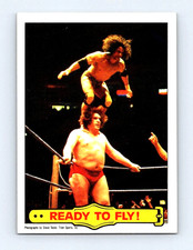 1985 Topps WWF Ready To Fly Andre the Giant, Jimmy Snuka #53