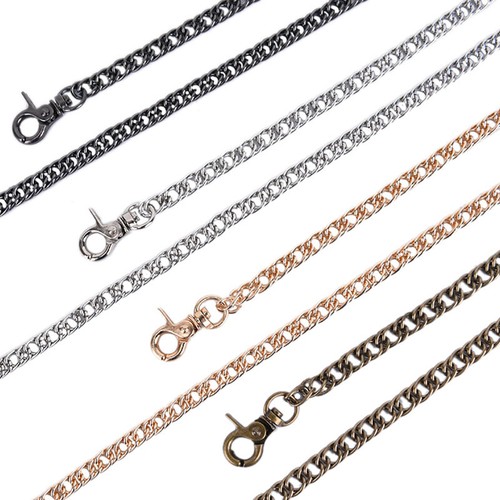 Handmade Purse Chain Strap - Aluminum Shoulder Or Crossbody Strap - Replacement Handbag Handle 5 thumbnail image