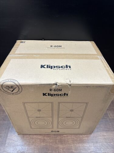 Klipsch R-60M 340W Regal Monitor Lautsprecher (Paar) - Bild 2 von 8