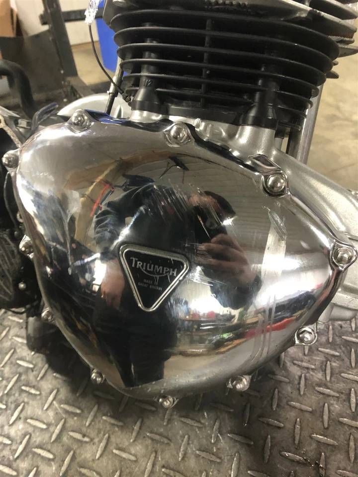 Motor Triumph Bonneville T100 03  Foto 2 de 4