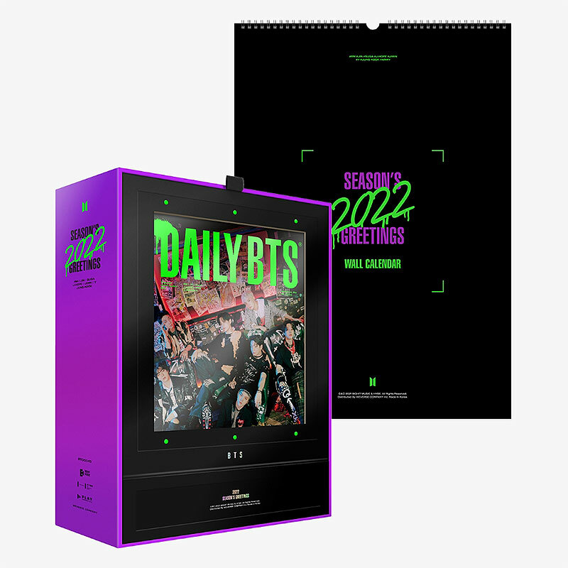 BTS 2022 SEASON'S GREETINGS Video Card+Calendar+Diary+PhotoBook+