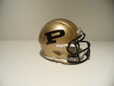 CUSTOM PURDUE BOILERMAKERS 1980 THROWBACK MINI HELMET