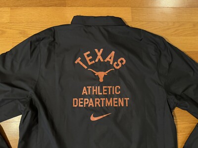 New XL Nike Texas Longhorns Team Issue Snap Coaches Repel