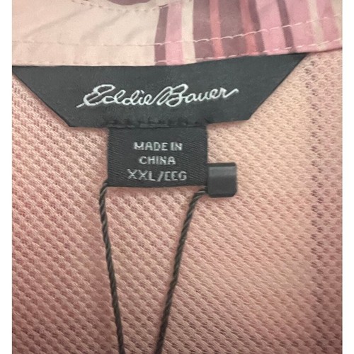 Eddie Bauer Damen Kurzarm Adventure Hemd rosa kariert Gr. XXL Neu mit Etikett - Bild 5 von 9