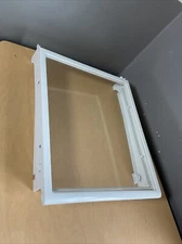 Genuine OEM Frigidaire Electrolux Refrigerator Crisper Drawer Cover ￼Glass Shelf