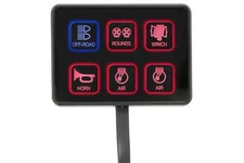 Pro Comp SS6 Universal Upfitter Switch Panel EXP76201