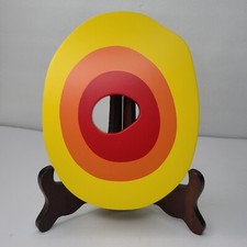 Vtg Tatutina Wooden Letter  O  Decorative Alphabet Decor Kids FUN Wall Hanging