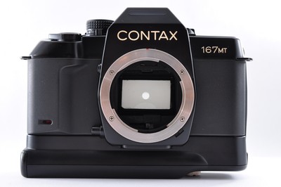 CONTAX 167MT Black Battery Holder P-5 SLR 35mm Film Camera #158