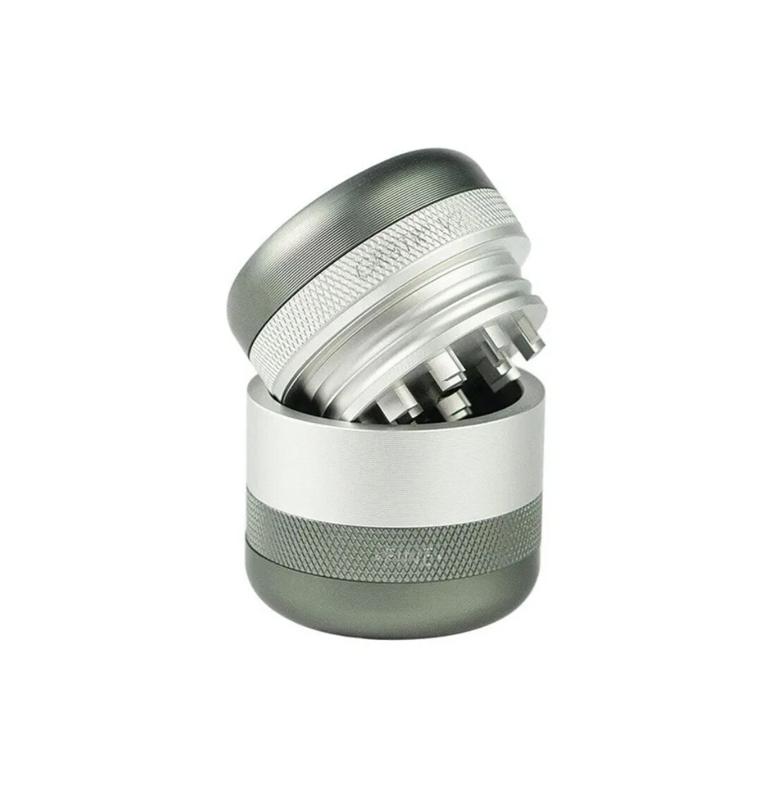 Kannastor GR8TR V2 MINI 1.5" Gunmetal / Silver Pocket Herb Spice Grinder NEW
Opens in a new window o