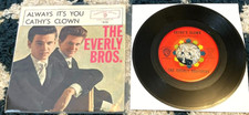 The Everly Bros.: Cathy's Clown/Always It's You 45 Warner Bros/US w/sleeve SVG