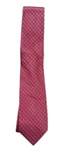 NEW The Mens Store At Bloomingdale's 100% Silk Tie Red NWT FREE Shipping