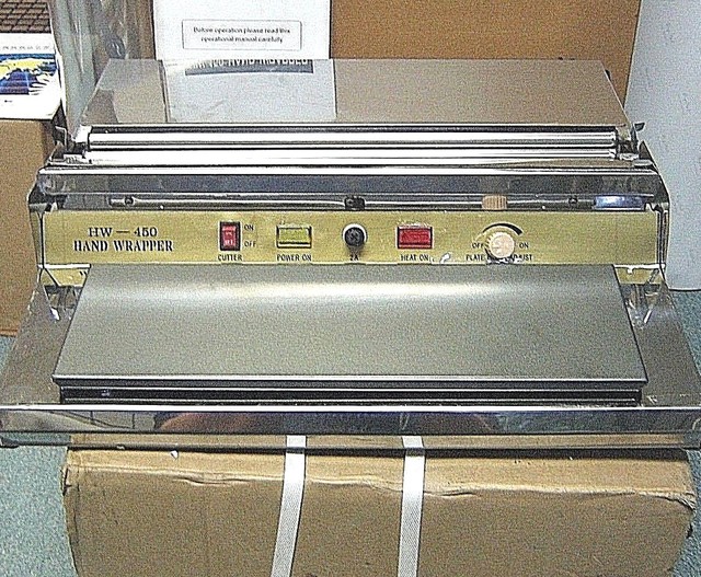 STAINLESS 17.7 " FOOD TRAY WRAPPER 450mm STRETCH CLING FILM WRAPPING