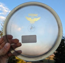 Pearly Clear Champion GATOR Innova Disc Golf NEW 175g PENNED USDGC