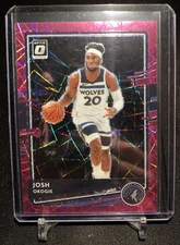 2020-21 Donruss Optic Josh Okogie Pink Velocity Prizm #/79 Timberwolves SSP!