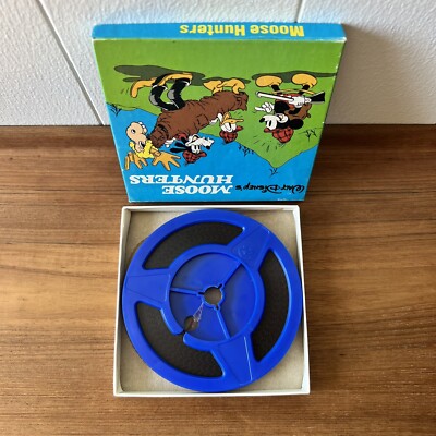 Walt Disney's “Moose Hunters” Super 8mm Film, Silent/Color
