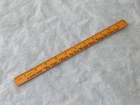 Vintage Coca Cola Bottling Company Wooden Advertising Ruler (“A Good Rule …”)