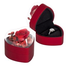 Engagement Ring Box Proposal Ring Gift Box for Valentine's Day Birthday