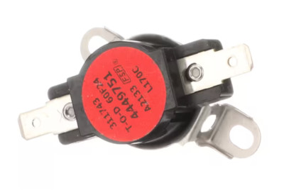 Fits Whirlpool 311743, T-O-D 60F24, 4449751 Hi Limit Thermostat