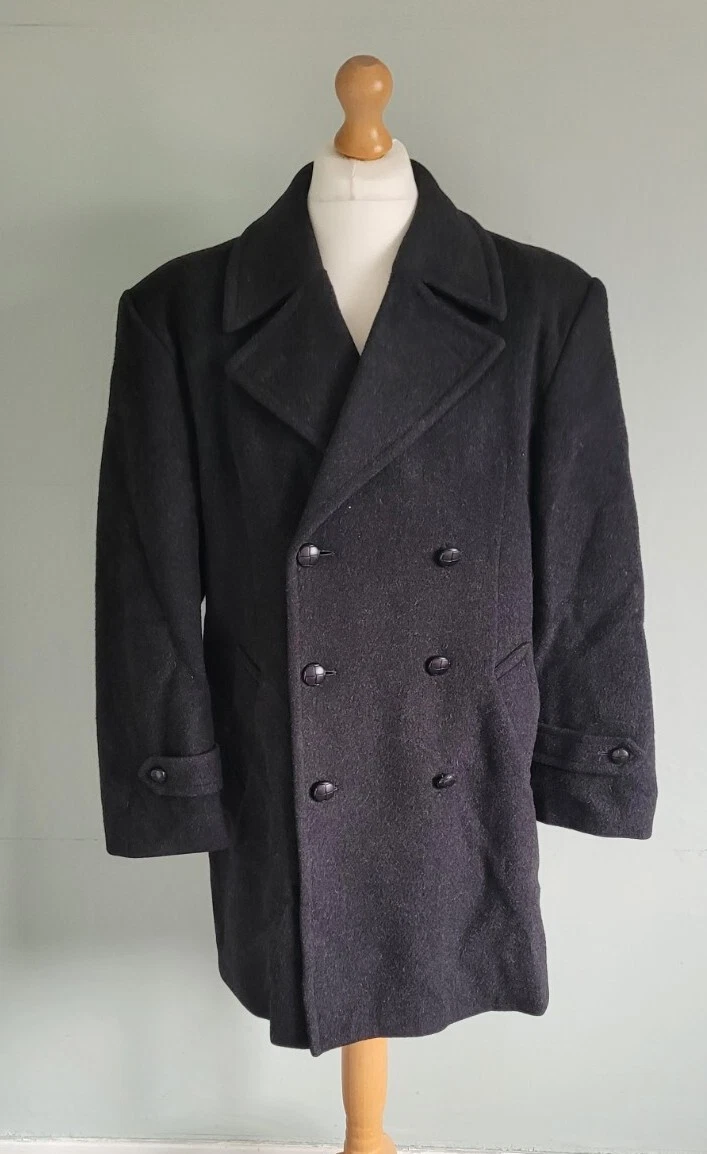 Men's cashmere clearance wool blend overcoat