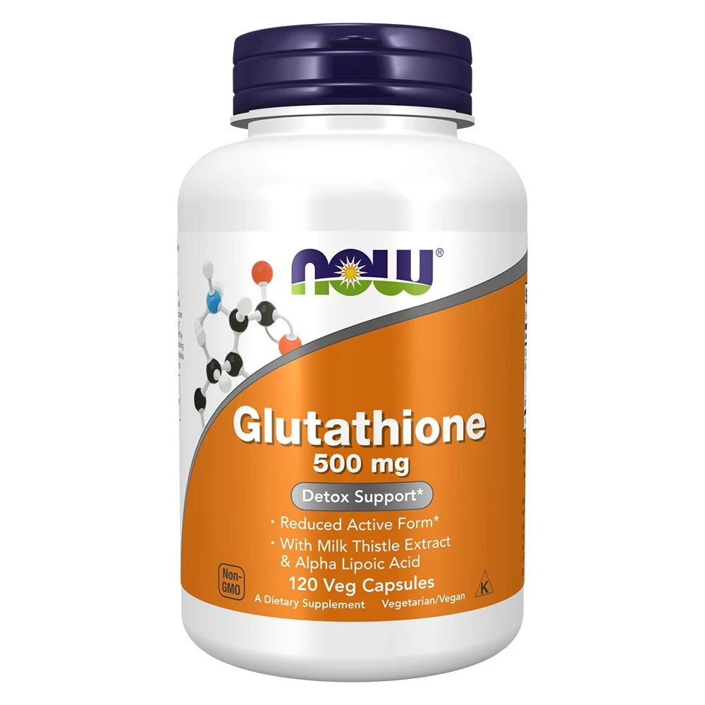 glutathione empty stomach or with food NOW Foods Glutathione 500 mg 120 Veg Capsules Antioxidant Detox Liver  Support