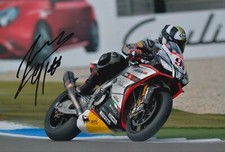 Leon Haslam Hand Signed 12x8 Photo - WSBK Autograph 5.