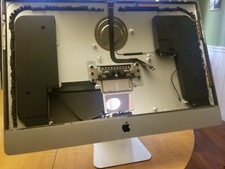 Apple iMac A1419 27" Late 2012 Aluminum Case Rear Housing w/ Stand  Speakers