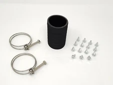 Gas tank filler neck hose & install kit Ford Mustang Mercury Comet