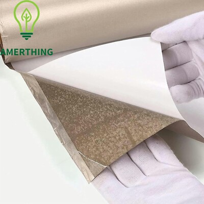 Faraday Milit Fabric RF RFID EMF Shielding Self-Adhesive Wallpaper,EMI Isolation