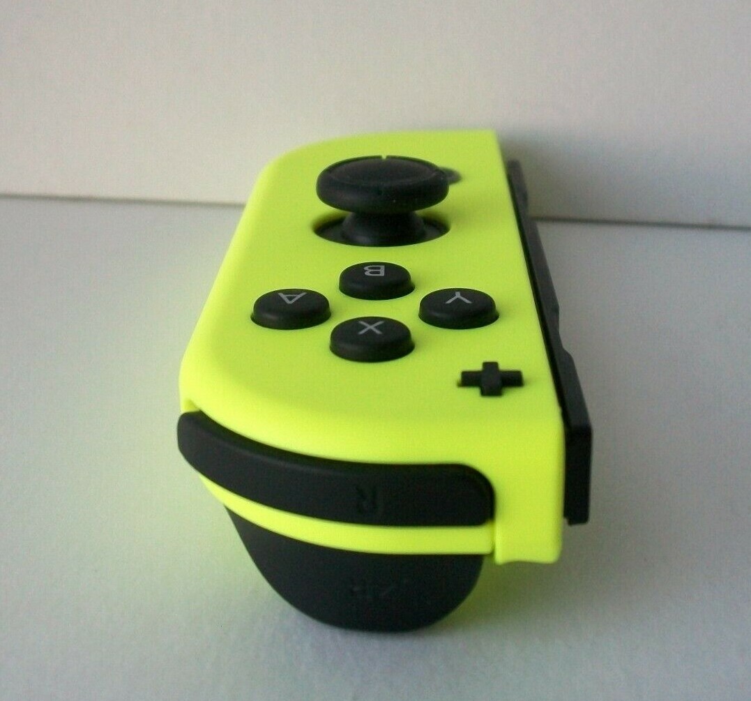 Nintendo Switch Neon Yellow Right R Joy-Con Controller Genuine OEM