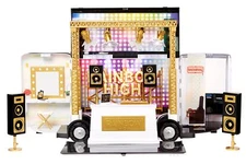 Rainbow High Rainbow Vision World Tour Bus & Stage. 4-in-1 Light-Up Play Delu...