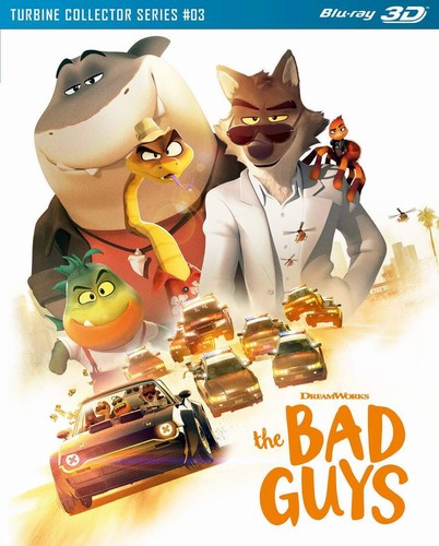 "THE BAD GUYS" - Dreamworks Animation Comedy Cult - BLU RAY 3D - All Regions - Picture 3 of 5