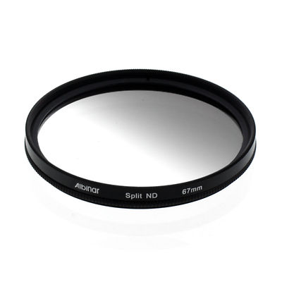 Albinar 67mm Split ND Gradual Grey Graduated Neutral Density Filter Camera Lens