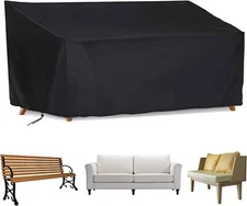 Waterproof Outdoor Bench Sofa Covers 2/3/4 Seat Patio Furniture Protrctor Covers