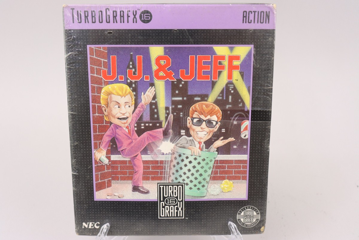J.J. & Jeff NEC TurboGrafx-16 TG16 1990 Hudson Soft