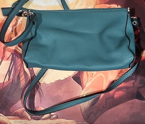 Chaps Ralph Lauren  - Green Faux Leather Purse - Picture 2 of 2