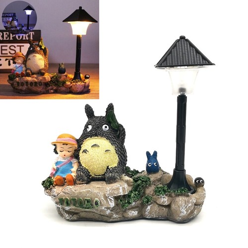 Anime My Neighbor Totoro Mei Night Light Cartoon Desk Lamp Toy Doll Figure Model