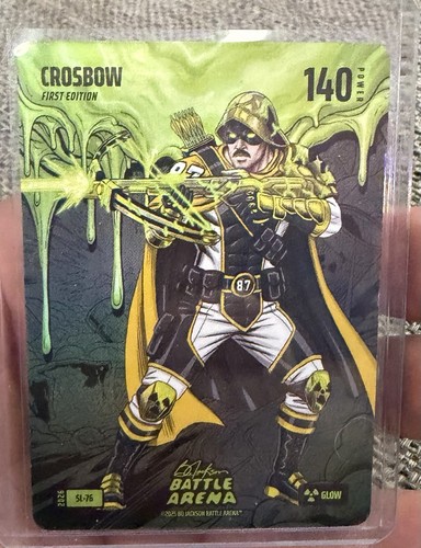 2025 Bo Jackson Battle Arena Crosbow First Edition Foil