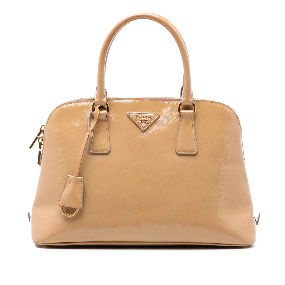 Prada Medium Saffiano Vernice Promenade Sac