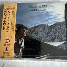 JIMMY WEBB 'Land's End' JAPAN rare CD w/ OBI  -FACTORY SEALED (EastWest) NEW OOP