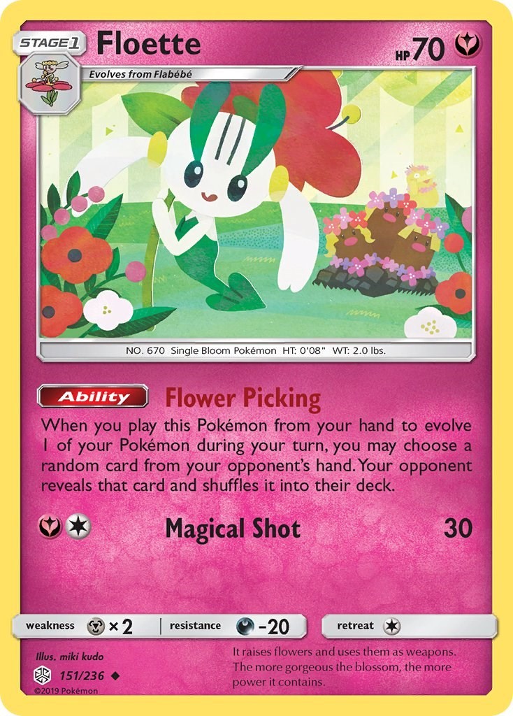 Floette [SM12 Reverse Holofoil - 151/236Near Mint]