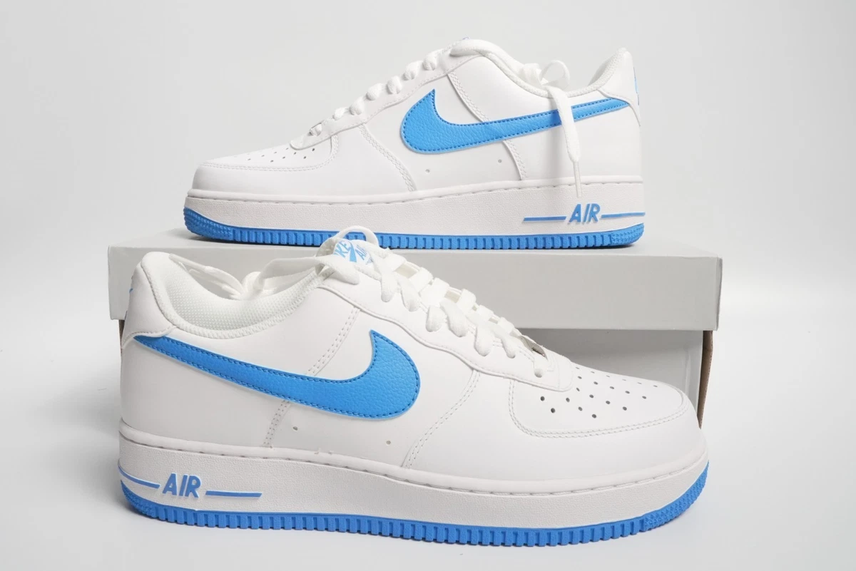 Las mejores ofertas en Nike Air Force 1 '07 White Photo Blue | eBay