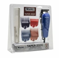 Wahl 8472-700 Taper 2000 Corded Adjustable Trimmer/Clipper W/4 Cutting Guides